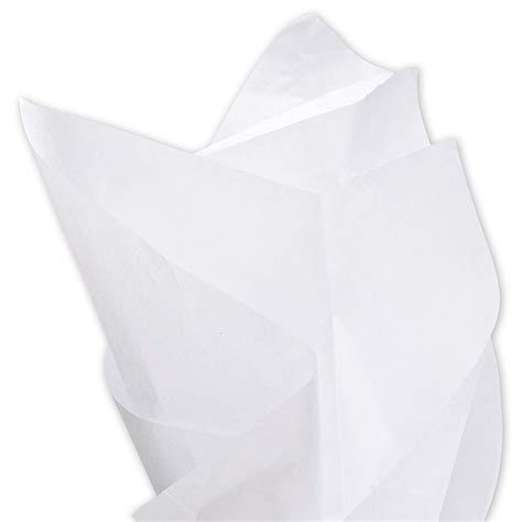 Acid Free Unbuffered White Tissue Paper 20 X 30 Inches 30 Sheets
