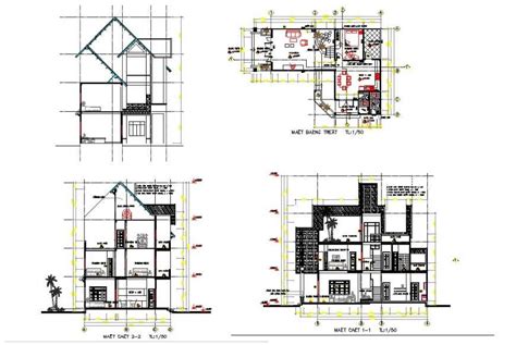 One Bhk House Plan And Elevation Autocad File Cadbull My XXX Hot Girl