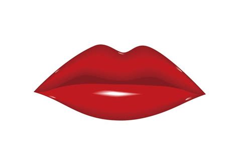 Images Of Red Lips Clipart Best