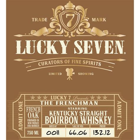 Buy Lucky Seven The Frenchman Bourbon Online Notable Distinction