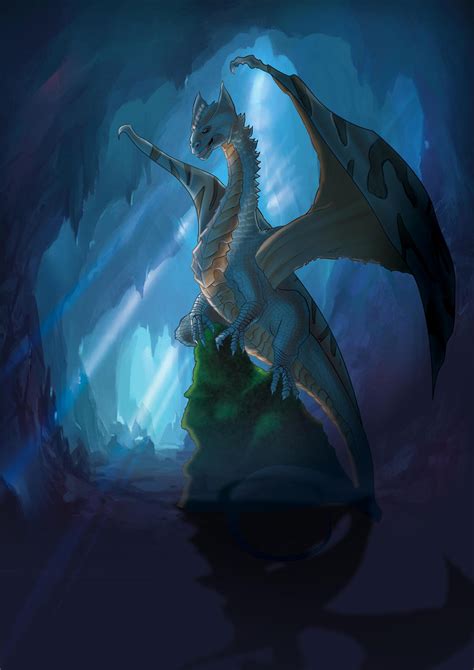 Dragon In Cave By Russian87 On Deviantart