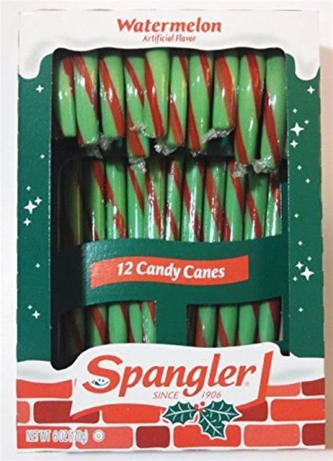 Watermelon Candy Canes 12 Count Box Pack Of 2 By Spangler Awesome