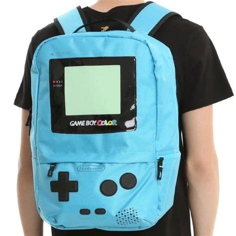 Game Boy Color Backpack Shut Up And Take My Yen Colorful Backpacks
