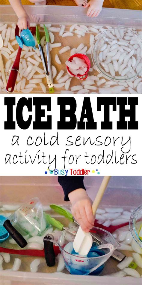 The best route to help fussy toddlers gain weight is to ensure that every bite they eat is filled with calories. Ice Bath Fun Sensory Activity - Busy Toddler