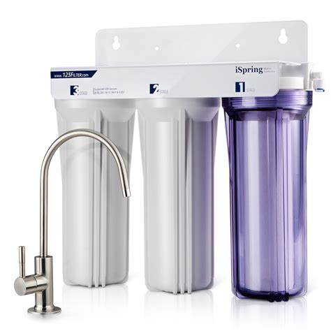 Ispring Wcc31 3 Stage Undersink Water Filter System