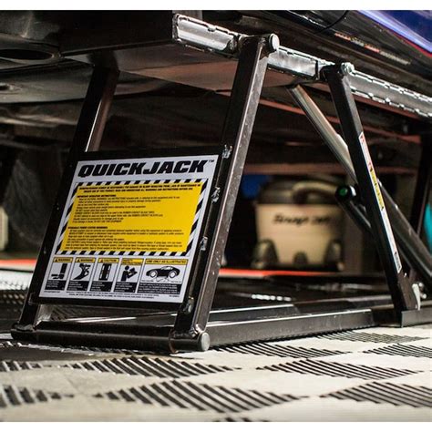 Quickjack 7000tl Portable Car Lift 7000 Lb Capacity In The Vehicle