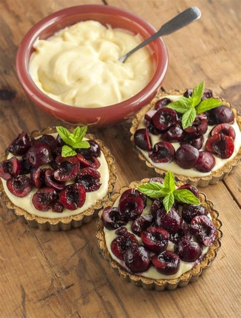 Fresh Cherry Tarts Favorite Pie Recipes Fresh Cherries Tartlets
