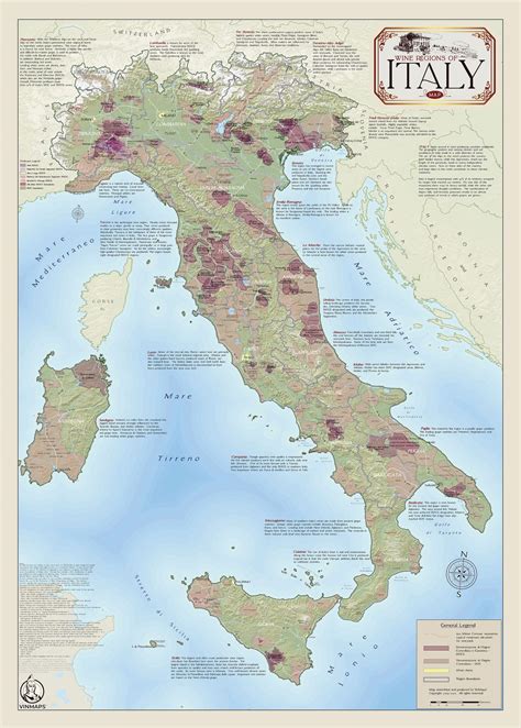Italian Wine Regions Map Vinmaps
