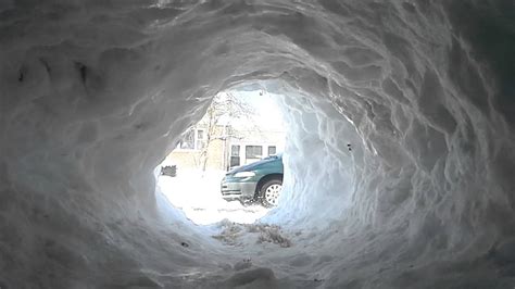 My Biggest Snow Tunnel Yet Youtube