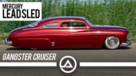 Chopped Sectioned And Dropped Gangster 50 Merc Lead Sled Custom Cruiser