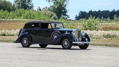1939 Rolls Royce Phantom Iii Four Door Cabriolet Vin 3dl118 Classiccom