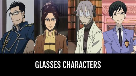 anime character with glasses these characters don t just look smart they look good too