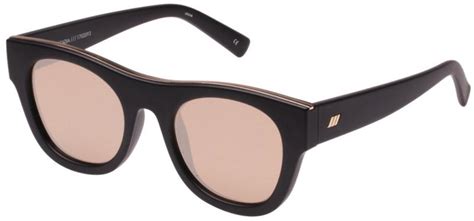 Le Specs Arcadia Matte Black Sunglasses