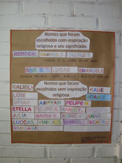 Atividade De Ensino Religioso Sobre Identidade E Alteridade