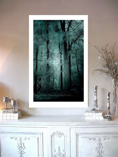 Surreal Nature Photography Haunting Woods Forest Trees Mint Etsy