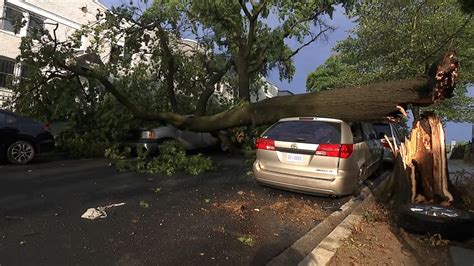 Thunderstorms Cause Damage In Dc Area Cnn