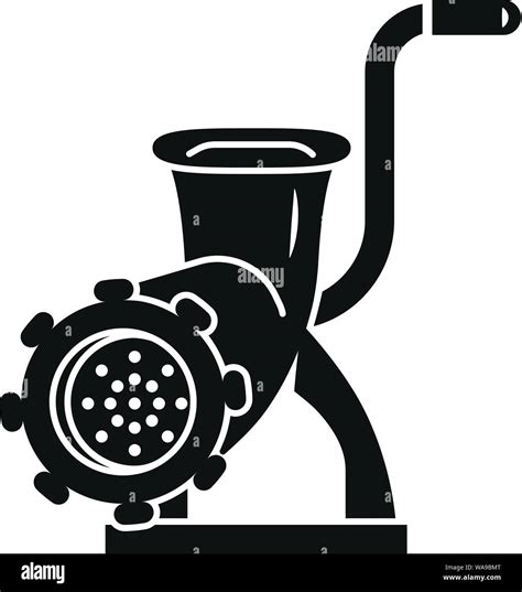 Kitchen Meat Grinder Icon Simple Illustration Of Kitchen Meat Grinder