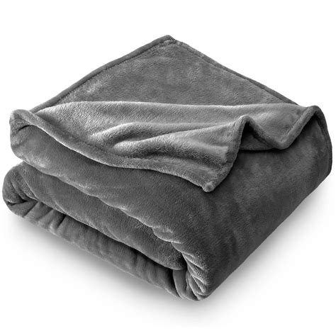 Bare Home Ultra Soft Microplush Velvet Blanket Luxurious Fuzzy Fleece Fur All Season Premium