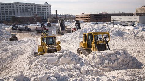 Boston Piles Up Snow Nbc News