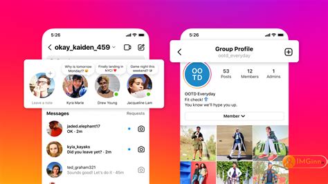 Feature New Instagram Sharing Notes Group Profiles And More