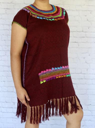 Colorful Mexican Dress Authentic Mexican Clothing