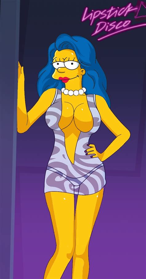 Rule 34 Disco Dress Fjm Marge Simpson Tagme The Simpsons 3773902