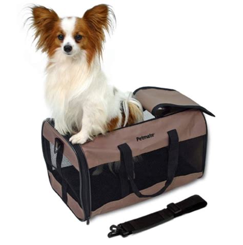 Let your canine travel in luxury. Petmate SoftSided Kennel Cab Small Pet Carrier Two ...