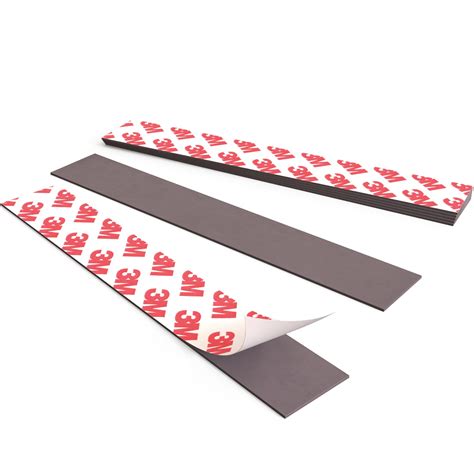 Buy NextClimb Flat Adhesive Magnetic Strips Extra Strong Magnetic Strips With Adhesive