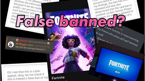 My Account Got Banned In Fortnite For No Reason Youtube