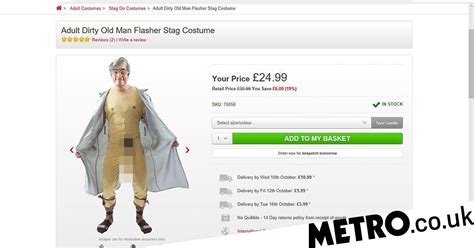 Flasher Halloween Costumes Accused Of Making Light Of Sexual Assault
