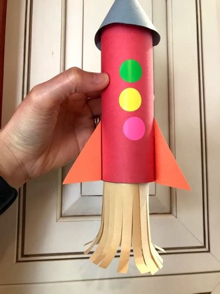 How To Make A Paper Toy Rocket Thriftyfun