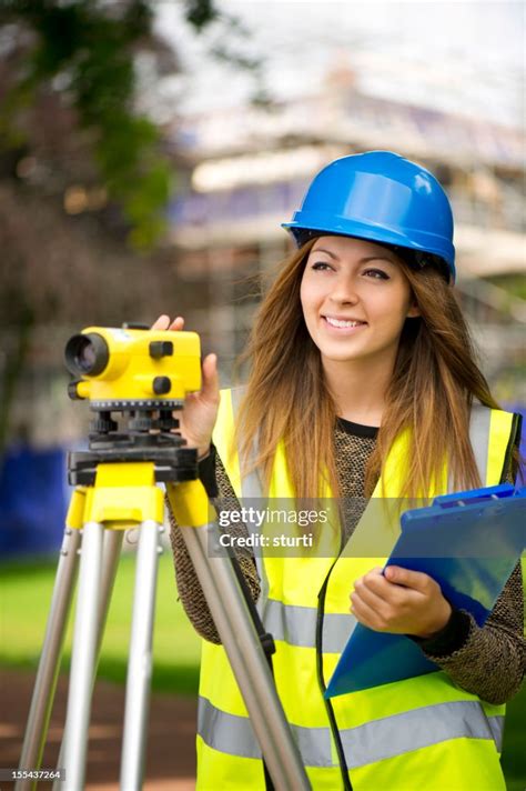 Female Site Engineer High Res Stock Photo Getty Images