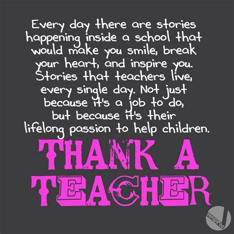 teaching is not just a job for me even though it s hard sometimes i wouldn t trade it for the