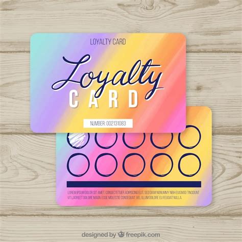 Custom Loyalty Cards, Business Punch Cards