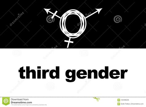 Third Gender Transgender Symbol Stock Illustration Illustration Of Third Transgender 104496226