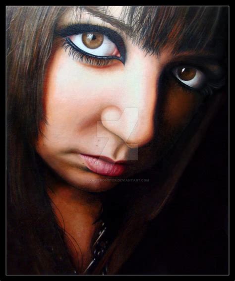 Colored Pencil Self Portrait By Kaliemonster On Deviantart