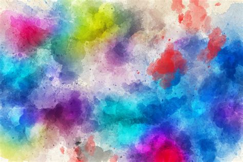 Abstract Painting Illustration Stains Watercolor Paint Hd Wallpaper
