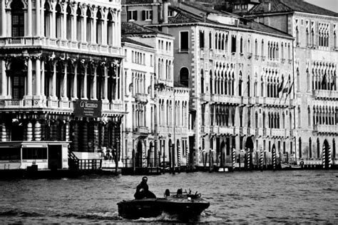 Get Fun Here Venice Italy In Black And White Photos