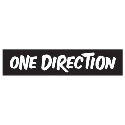 One Direction Band Logo Wall Sticker