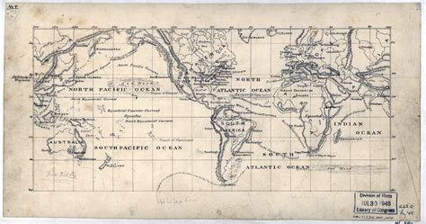 Large Scale Old Map Of The World 1875 Old Maps Of The World World