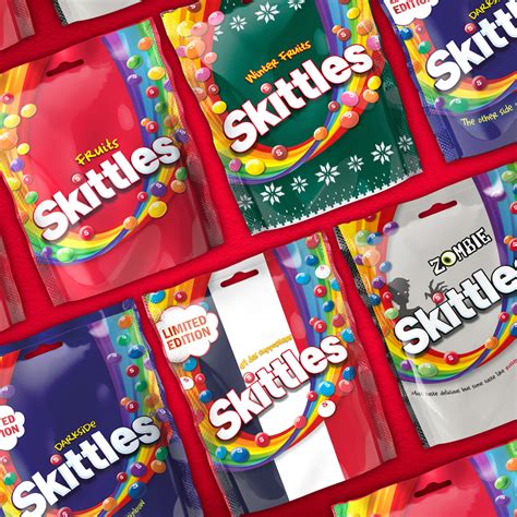 Skittles Brand Strategy And Packaging By Straight Forward Design
