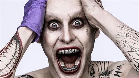 First Look Jared Leto As The Joker In Suicide Squad