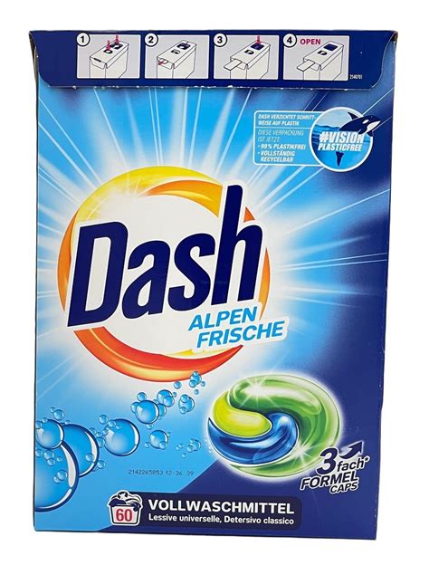 Kapsułki do prania Dash Alpen Frische 3w1 60 sztuk mevo sklep pl