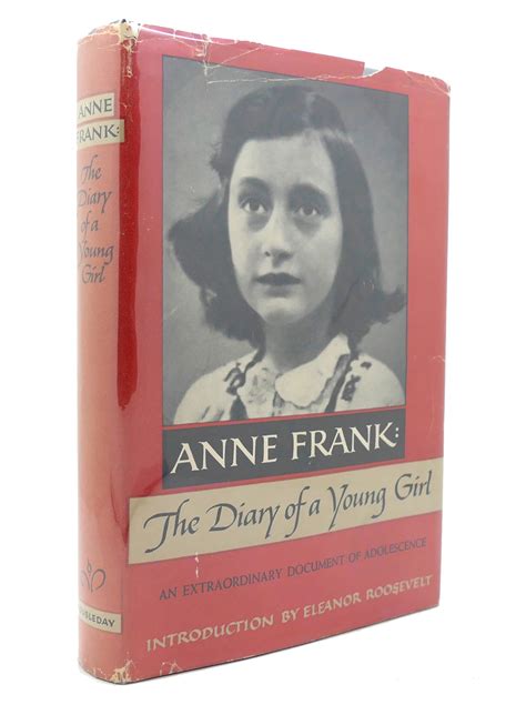 The Diary Of A Young Girl Anne Frank First Edition Second Printing