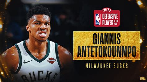 Giannis Antetokounmpo Named Nba Defensive Player Of The Year Good