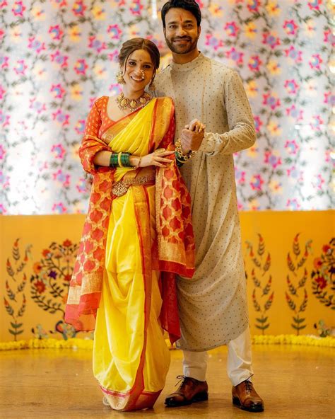 Ankita Lokhande Looks Like A Graceful Marathi Bride In Yellow Nauvari