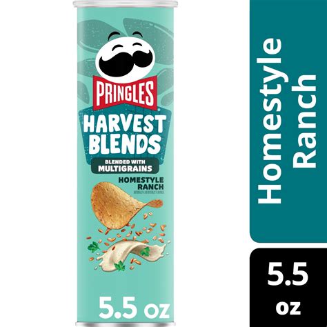 Pringles Harvest Blends Homestyle Ranch Potato Crisps Chips 5 5 Oz