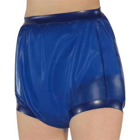 Rubber Pants With Wide Thigh Bands Inkoswiss