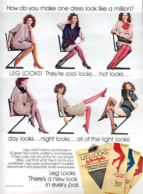 Hosiery To The Max Totally S Legwear Advertising Flashbak