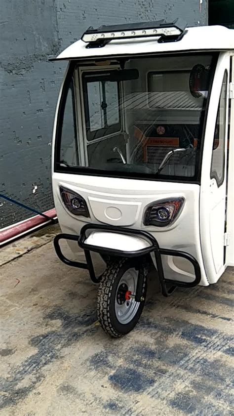 3 wheel seated electric scooters. 3 Wheel Electric Motorcycle Car With Drive Cabin/electric ...